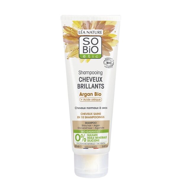 Shampooing Cheveux Brillants Argan Bio - 250ml