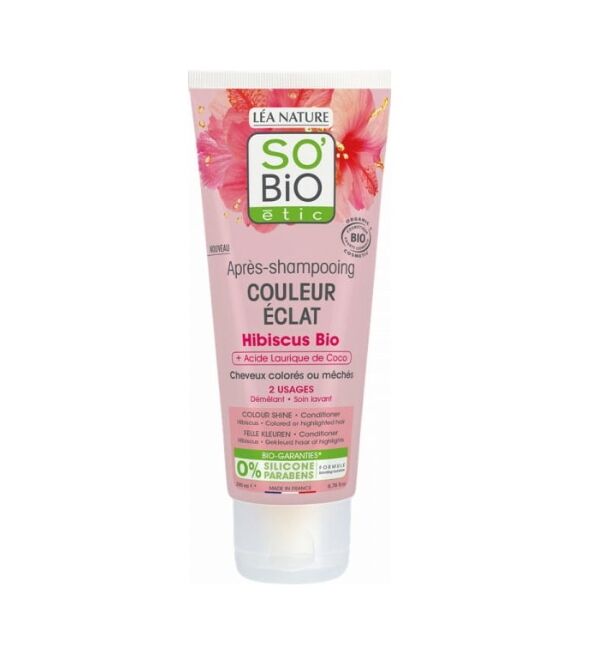 Après-Shampooing Couleur Éclat Hibiscus - 200ml