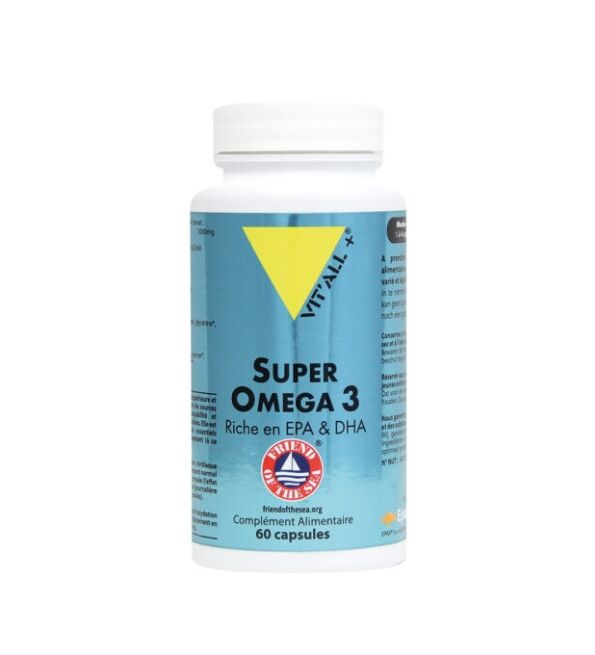 VITALL PLUS SUPER OMEGA 3 1000MG 30 CAPSULES