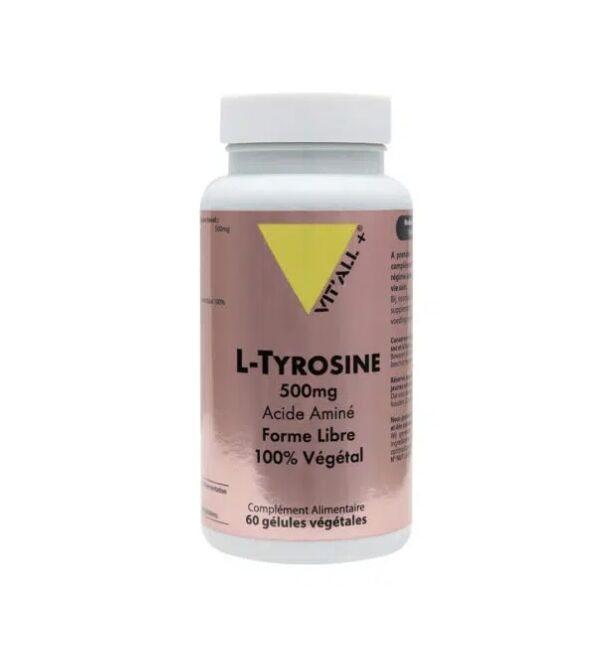 L-tyrosine 500mg 60 Gélules
