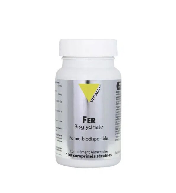 Plus Fer Bisglycinate 27mg 100 Capsules