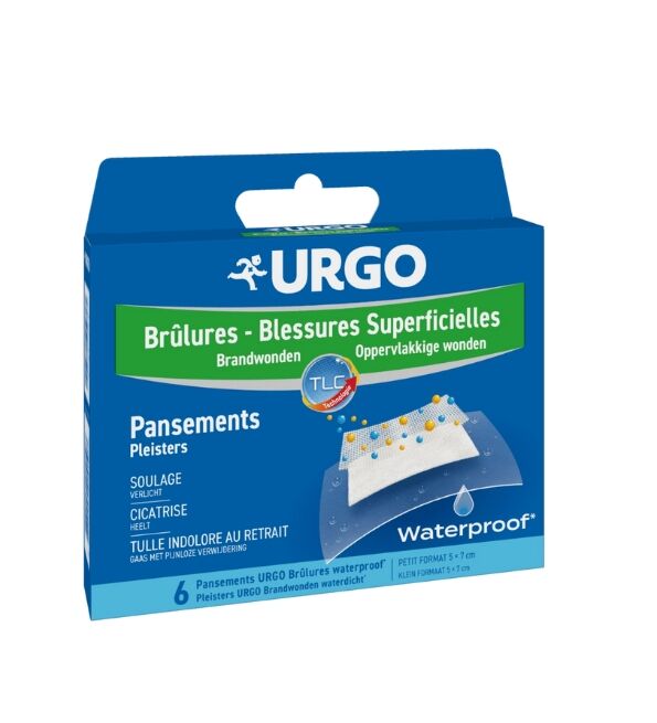Brulures Pansement Waterproof 6 Pieces