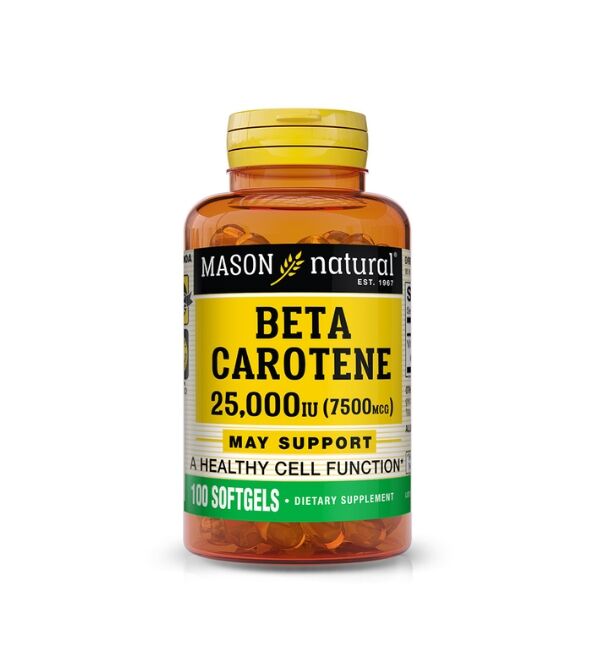 Beta Carotene -100 Soft gels