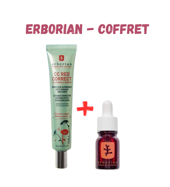 Duo Cc Red Correct 45ml + Skin Thérapie 10ml