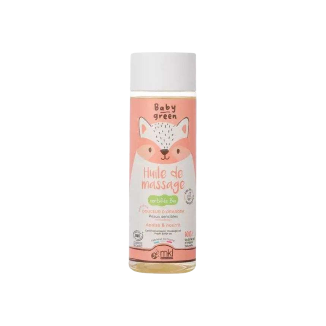 Baby Green Huile de Massage Bio 100ml