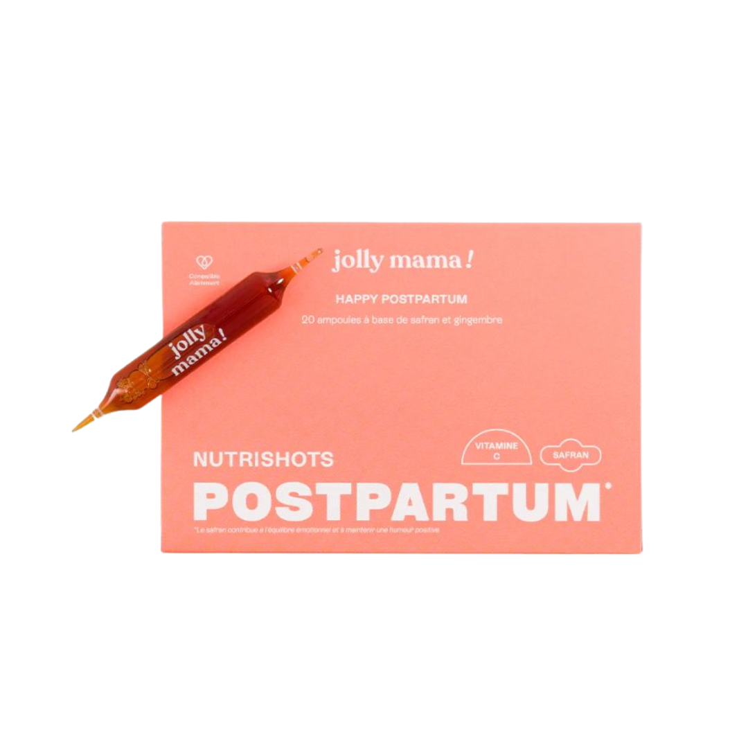 HAPPY POSTPARTUM 20 AMPOULES NUTISHOTS POSTPARTUM