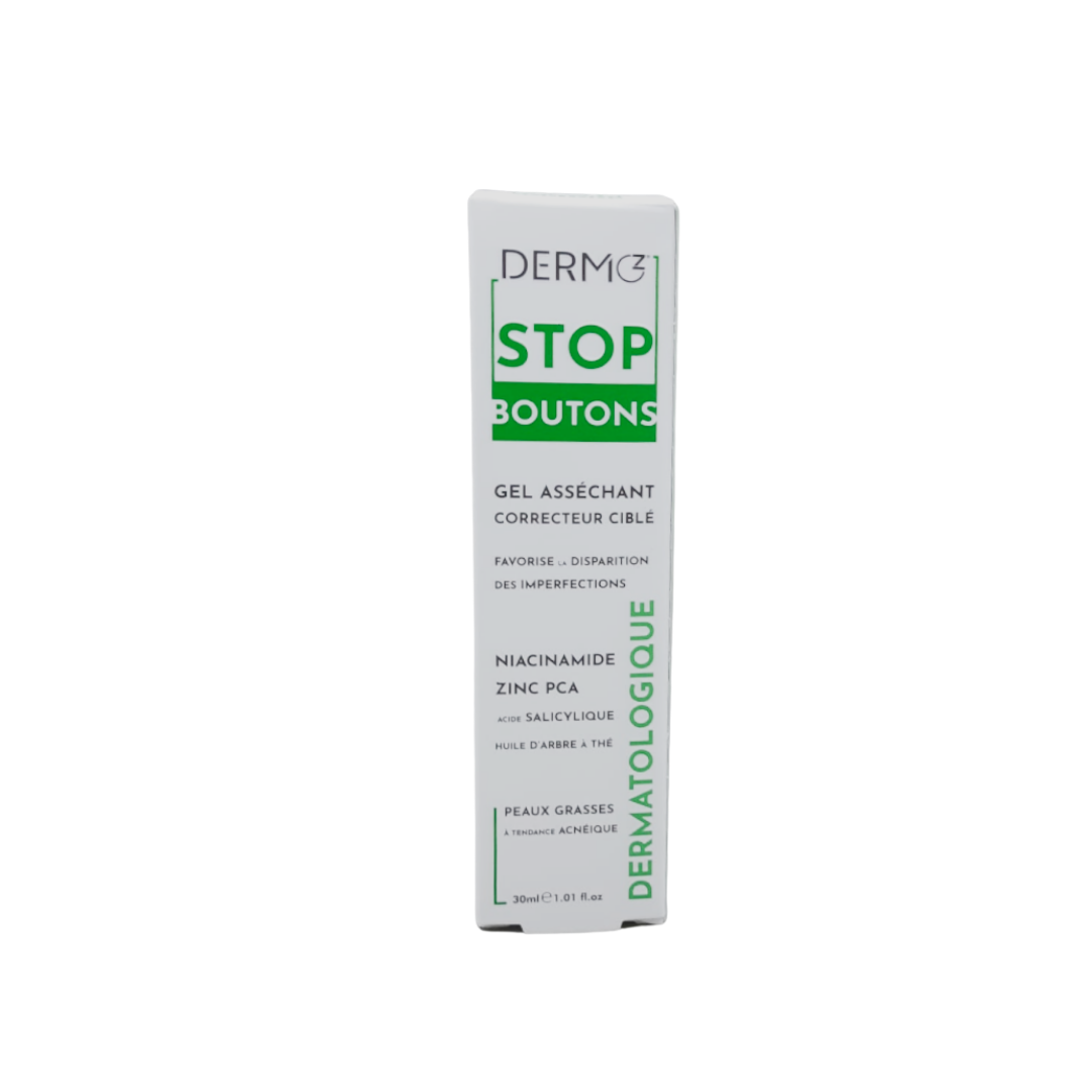 Stop Boutons Gel Assechant Dermatologique 30ml