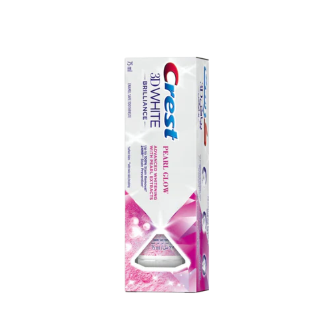 3D white dentifrice pearl Glow 75ml
