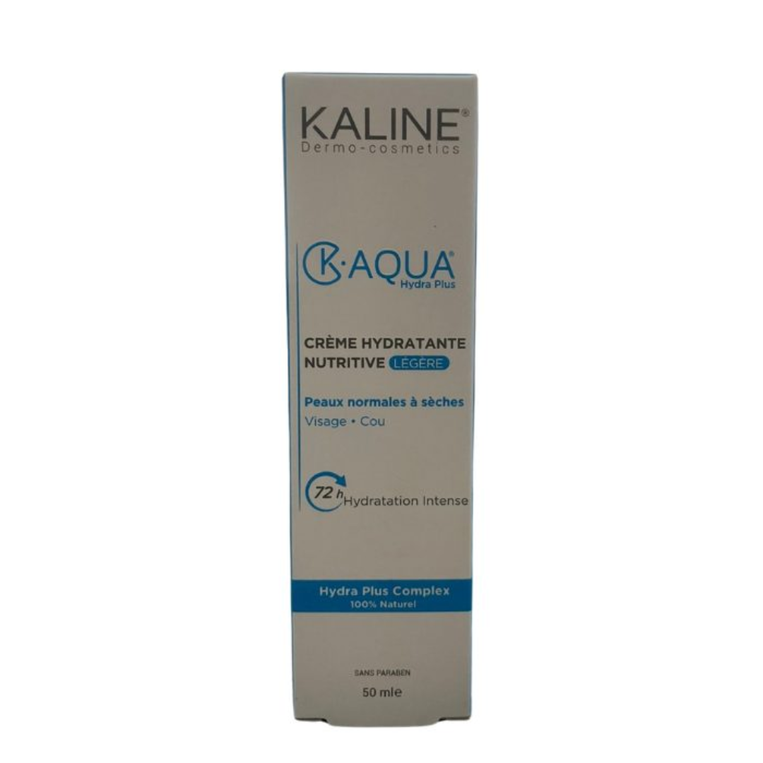 K.Aqua Crème Hydratante Nutritive Légère Peaux Normal a Sèches 50ml