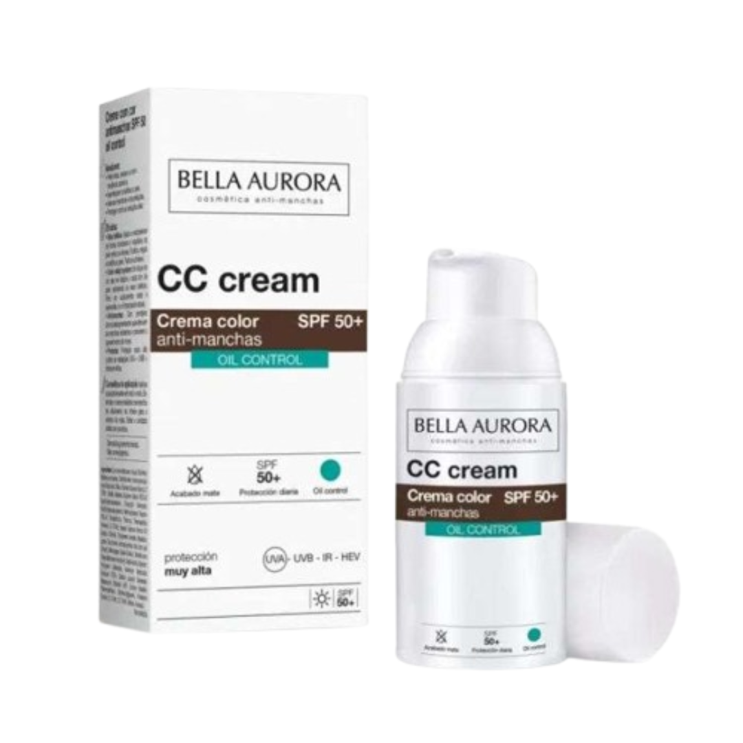 CC Crème Anti-Taches Oil Control spf50+ - 30ml