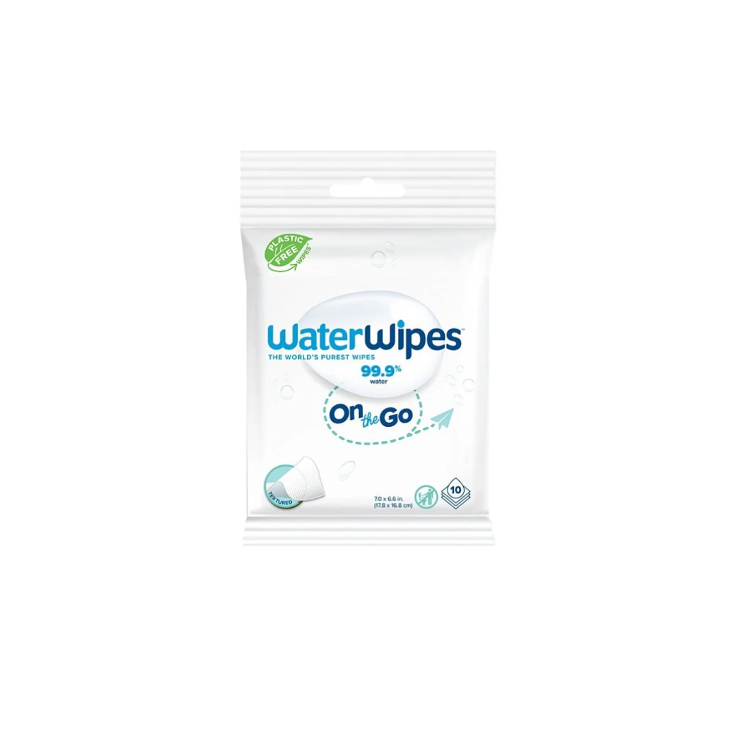 Waterwipes On The Go Lingettes 10 Pieces