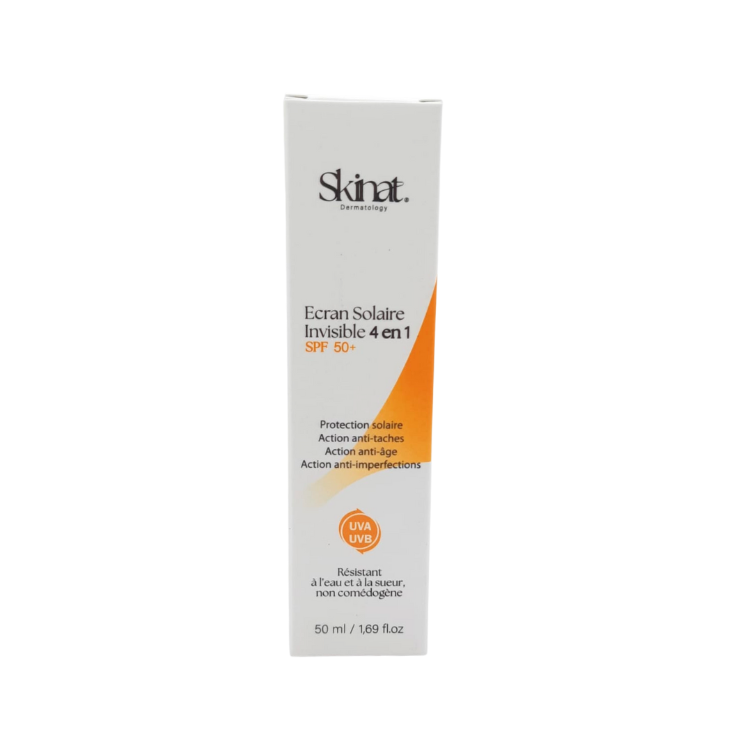 Creme Solaire Invisible 4en1 spf50+ 50ml