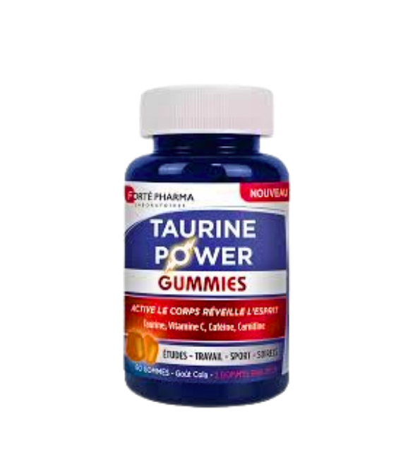 Taurine Power Gummies Gout Cola 60 Gommes