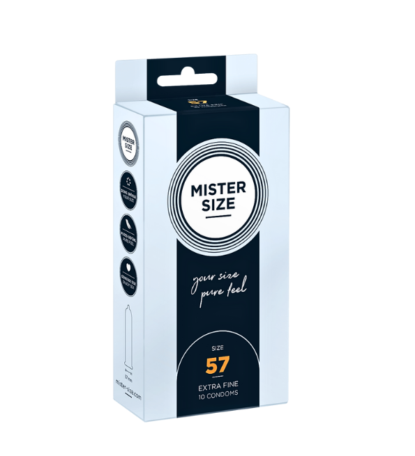 Mister Size Preservatif 57x10