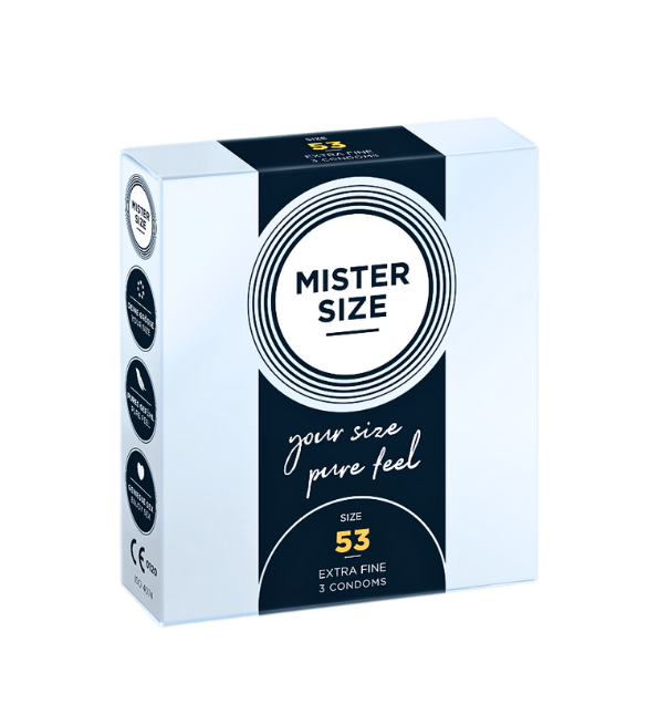 Mister Size Preservatif 53x3
