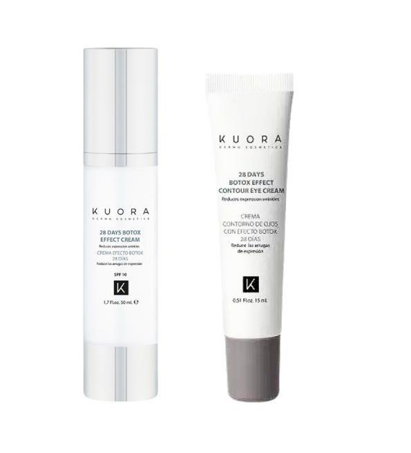 Kuora Coffret Effet Botox 28 Jours 50ml+effet Botox Yeux 28 Jours