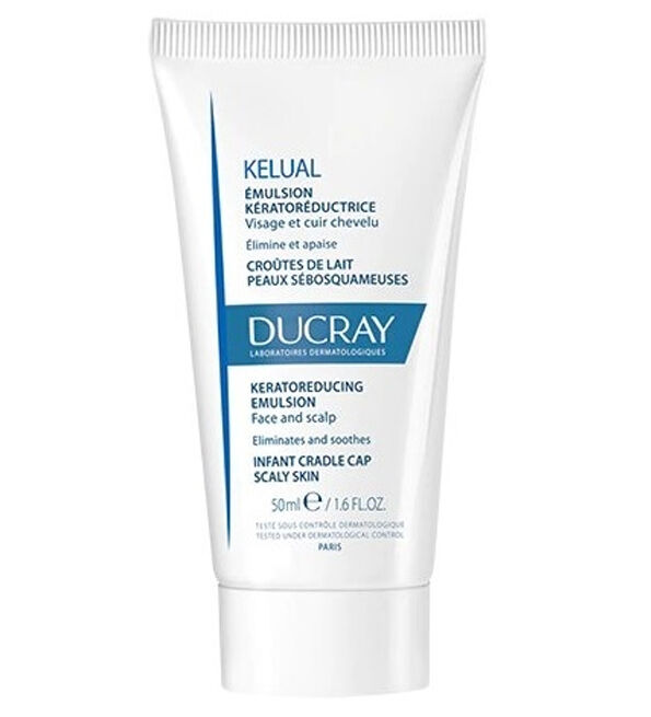 Émulsion Kératoréductrice — Crème croûtes de lait — Kelual 50 ml