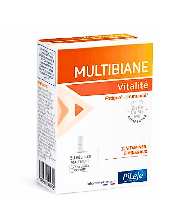 Multibiane Vitalite 30 Gélules