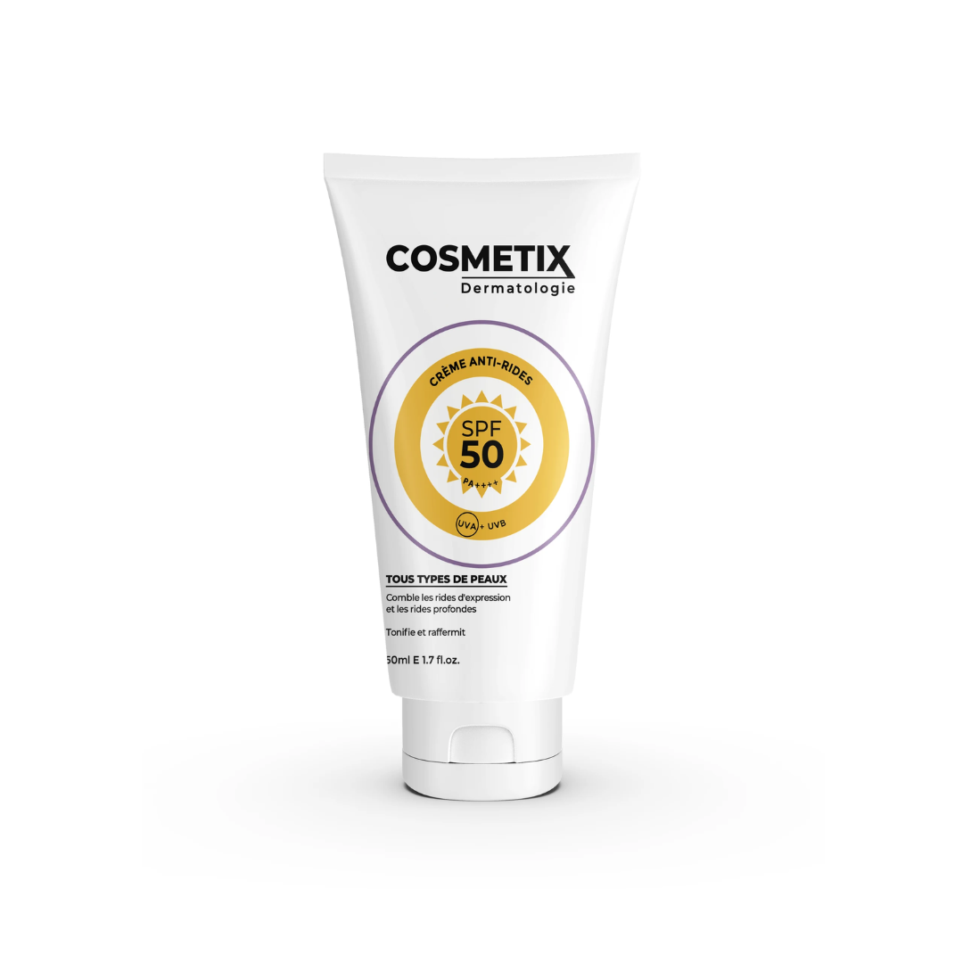 Cosmetix Soin 2en1 Creme Anti-Rides spf50 50ml