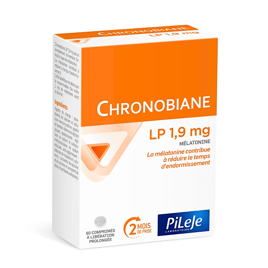 Chronobiane LP 1.9mg Melatonine 60 Comprimes