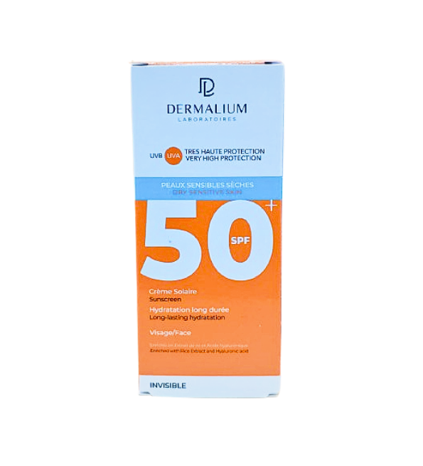 Ecran Solaire Peaux Sensibles Sèches Spf50+ 50ml