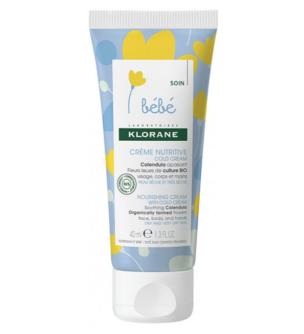 Crème nutritive au Cold Cream et Calendula - Bébé - Peau sèche et très sèche