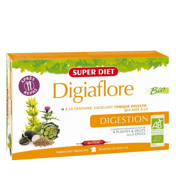 Digiaflore Bio - 20 Ampoules x 15 ml
