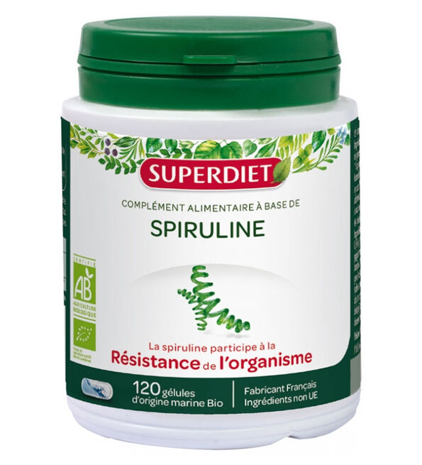 Spiruline - 120 Gélules