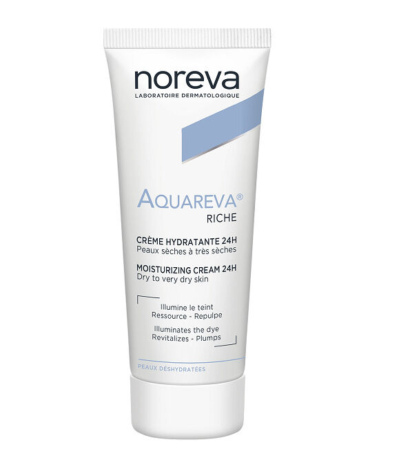 AQUAREVA CRÈME HYDRATANTE 24H RICHE 40 ml