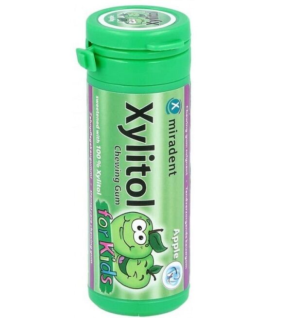 XYLITOL CHEWING GUM APPLE KIDS B30