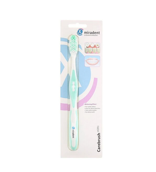 Brosse à dent Carebrush White Verte
