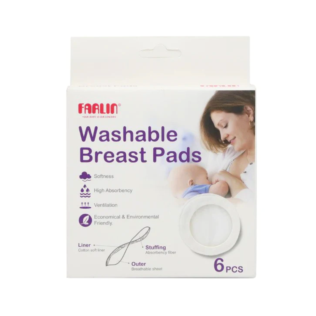 Protège Sein Lavable 6 pièces