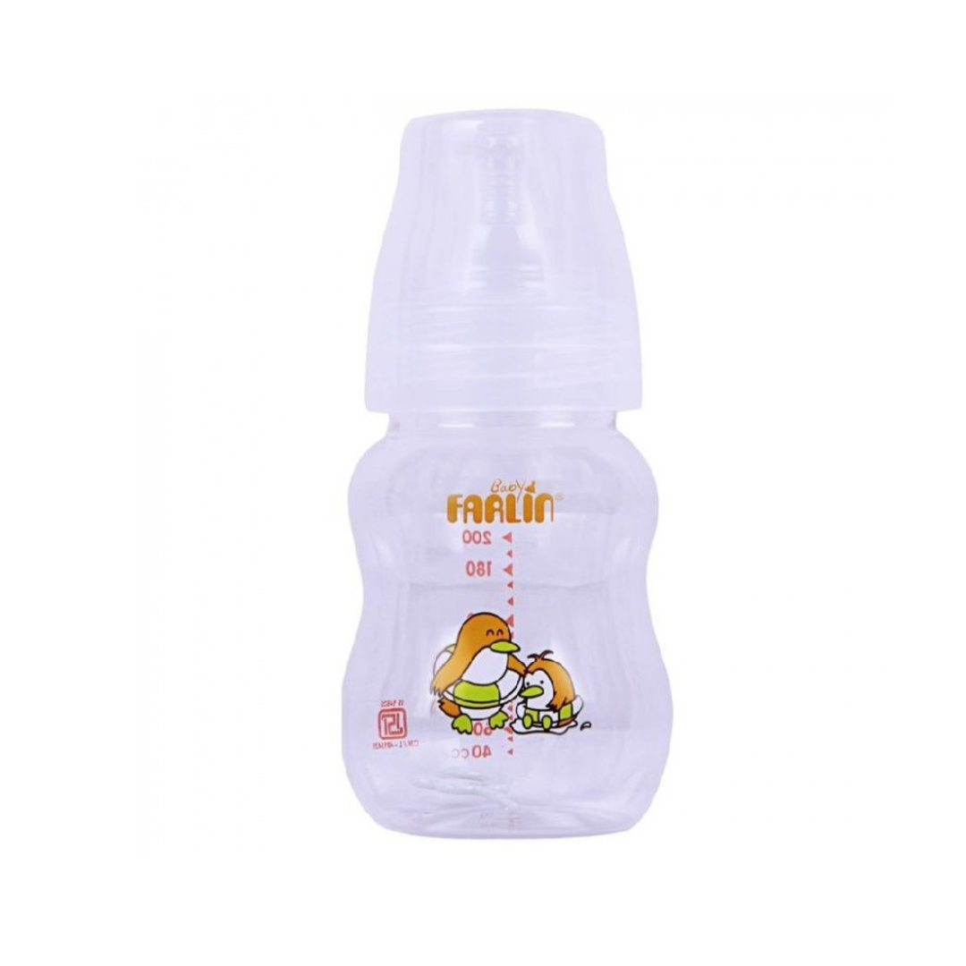 Biberon En Plastic col Large 200ml