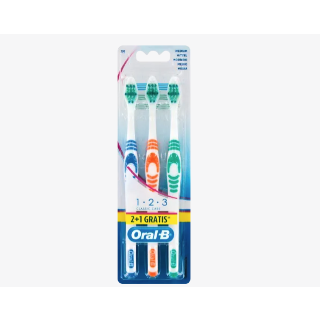 Pack Brosse À Dent Classic 2+1