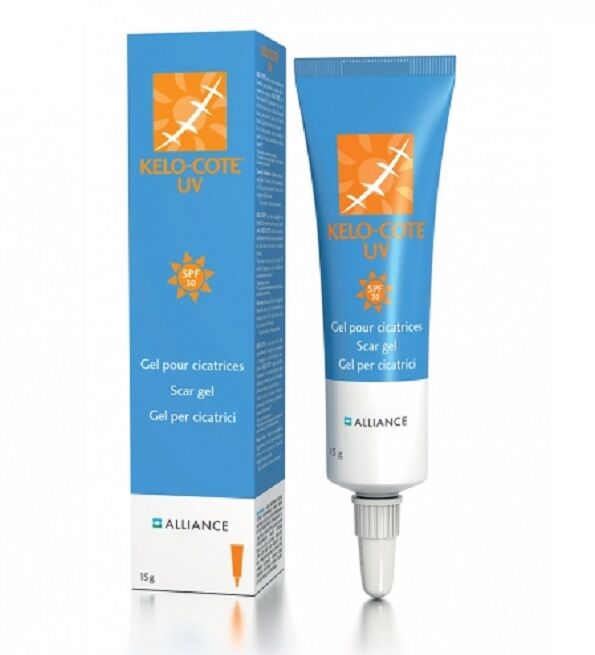 UV SPF30 Gel Pour Cicatrices Silicone 15G