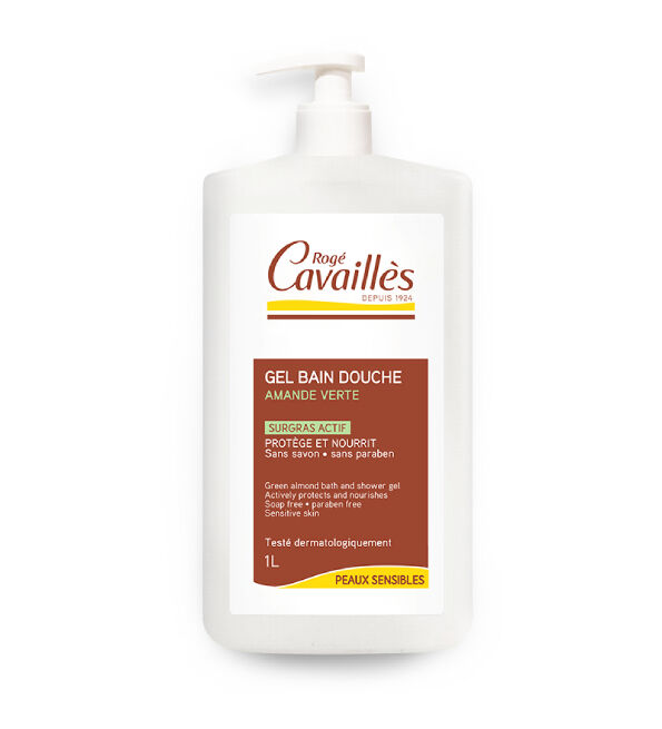 Gel Surgras Bain et Douche Amande Verte 