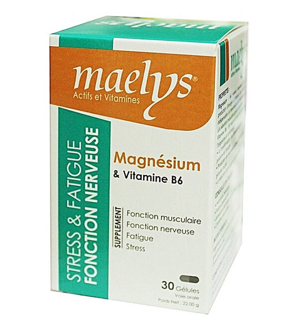 Magnésium Vitamine B6 - 30 Gélules