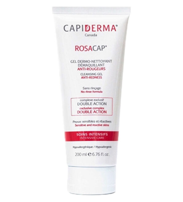 Rosacap Gel Derme-Nettoyant Démaquillant Anti-Rougeurs - 200 ml