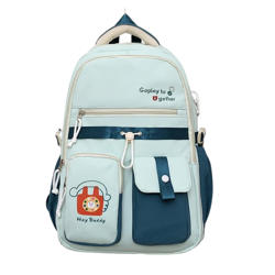 Sac à dos pratique pour école, pc portable et accessoires de voyage polyvalent
