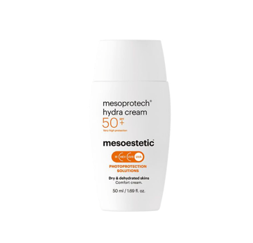 Mesoestetic Mesoprotech Hydra Cream Spf 50+ | Crème Solaire Hydratante Peaux Sèches