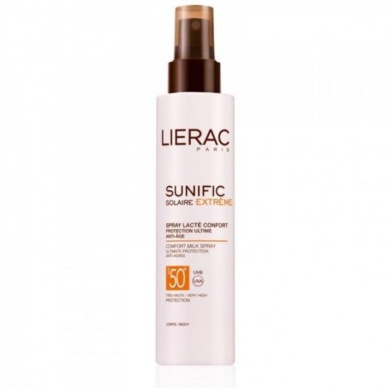 Lierac Sunific Extreme Spf 50+ | Spray Lacté Ultra-confort & Haute Protection