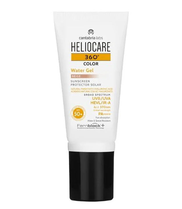 Water Gel Beige Spf50+ | Solaire Teinté Hydratant