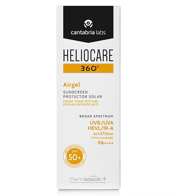 Airgel Spf 50+ | Mousse Solaire Légère pour Peaux Sensibles