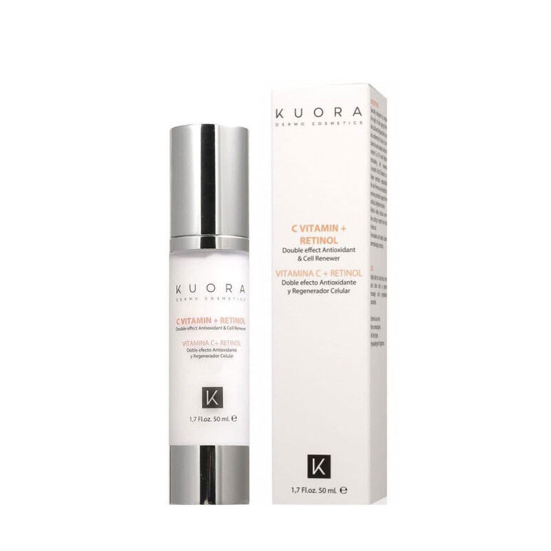 Sérum Booster à la Vitamine C + Rétinol – Anti-vieillissement & Rénovation Cellulaire