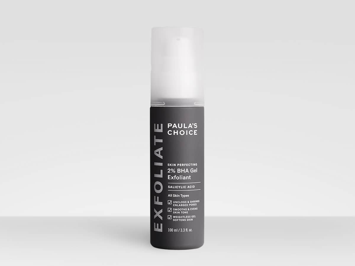 Lotion Exfoliante 2% Bha – Exfoliant Acide Salicylique Peaux Sensibles, Réduit Pores et Améliore le Teint