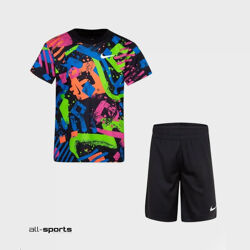Ensemble Dri Fit Aop Thrill pour Enfant Multicolore