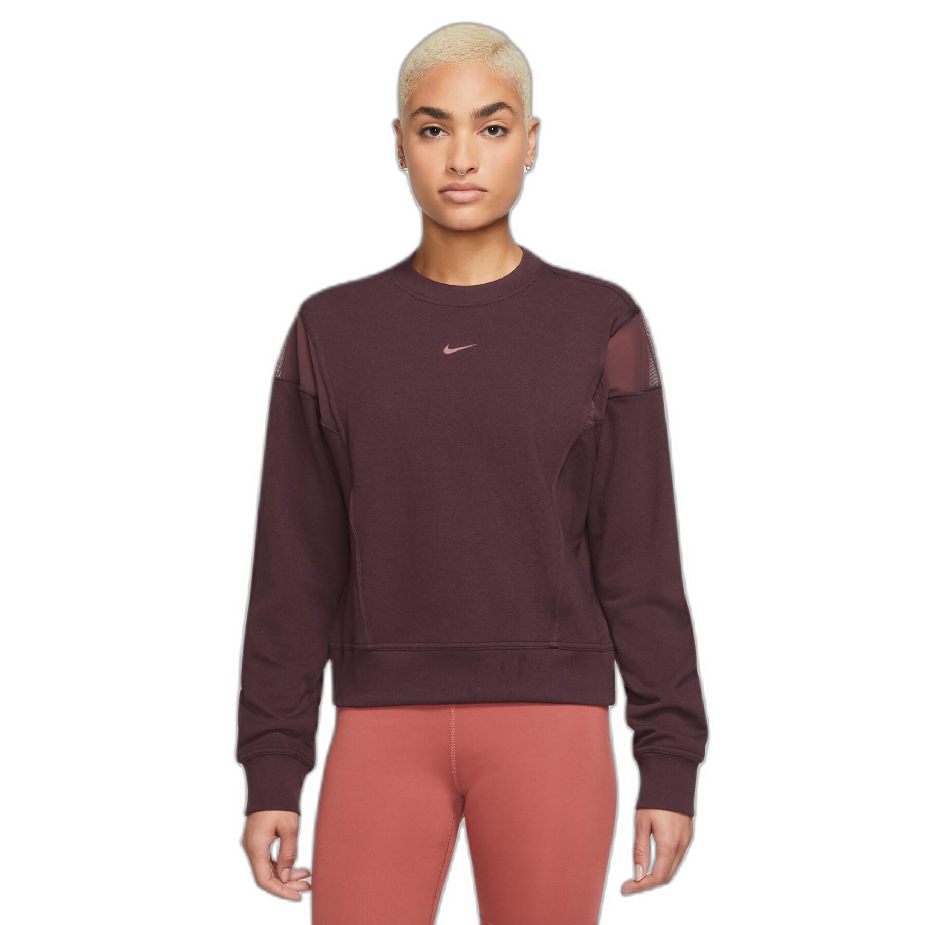 Sweatshirt Col Rond Femme One Dri-fit Nvlty