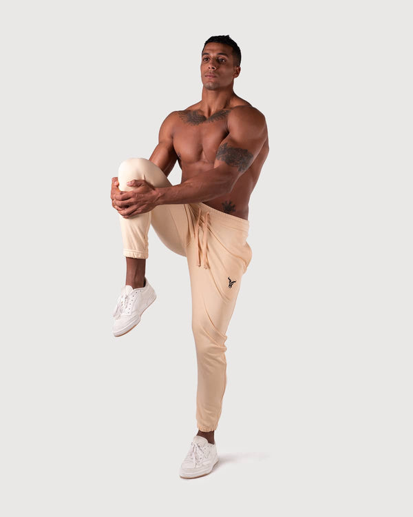 Essential Pantalon De Sport Coton Crème