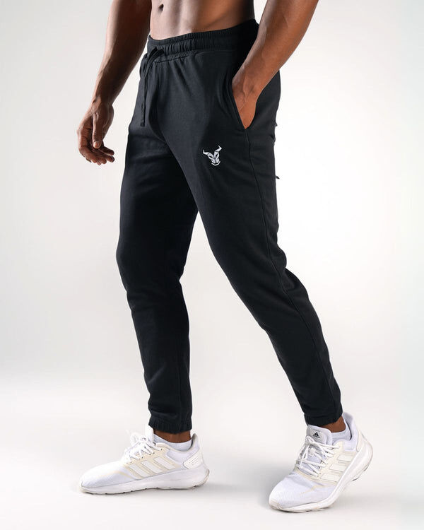 Essential Pantalon De Sport Coton Noir