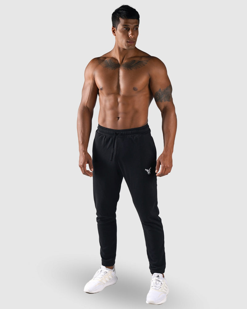 Essential Pantalon De Sport Coton Noir thumbnail 4